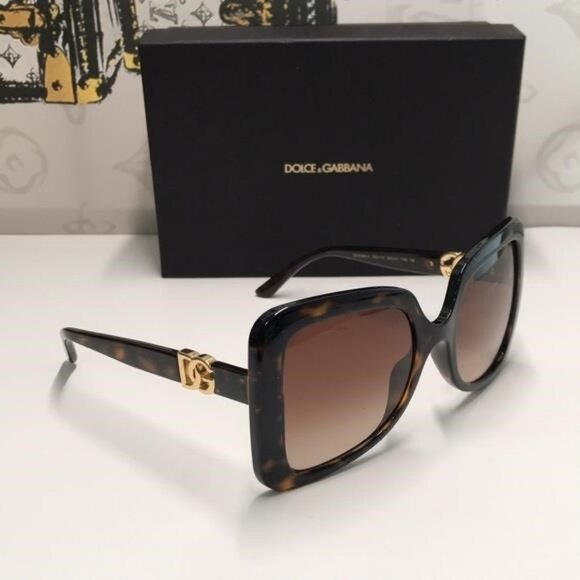 Dolce & Gabbana Women's Tortoise Sunglasses DG1693-U - Picture 6 of 13